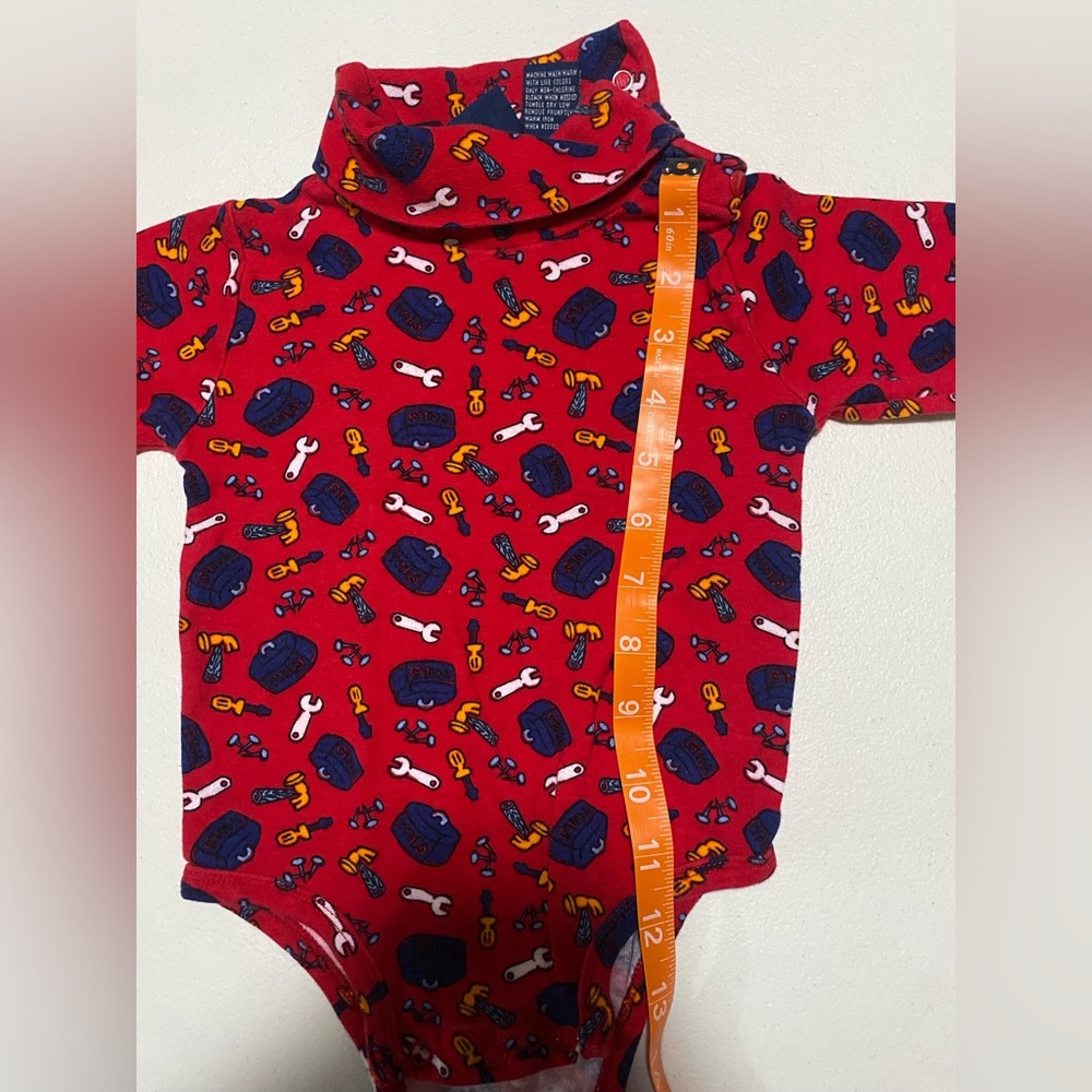 90s Tool Pattern Baby Onsie - Picture 6 of 6